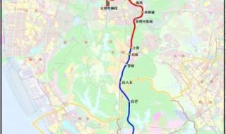 深圳地铁6号线线路图